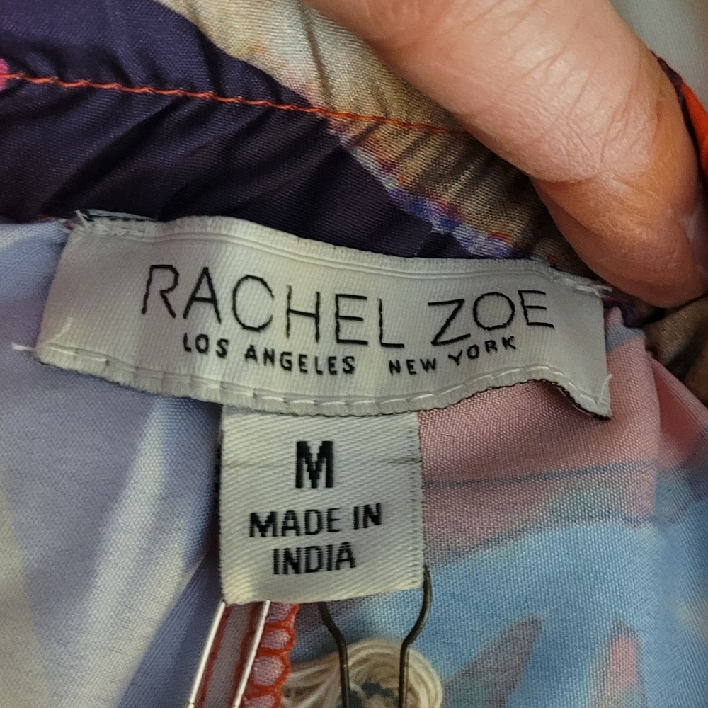 Rachel Zoe tropical print 2 pc Maxi dress - Picture 6 of 6